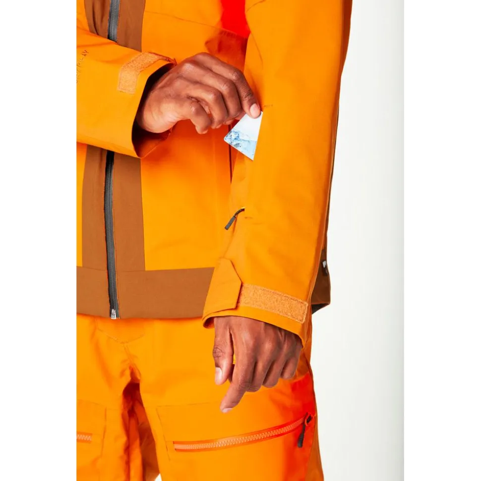 Blouson Ski Picture Naikoon Jacket Chocolate Carrot Honey