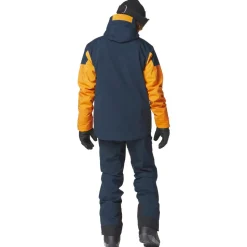 Blouson Ski Picture Naikoon Jacket Dark Blue Camel Honey