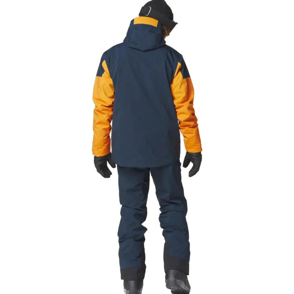 Blouson Ski Picture Naikoon Jacket Dark Blue Camel Honey