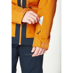 Blouson Ski Picture Naikoon Jacket Dark Blue Camel Honey