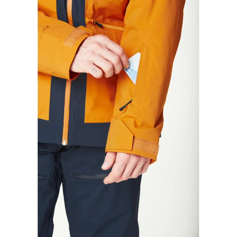 Blouson Ski Picture Naikoon Jacket Dark Blue Camel Honey