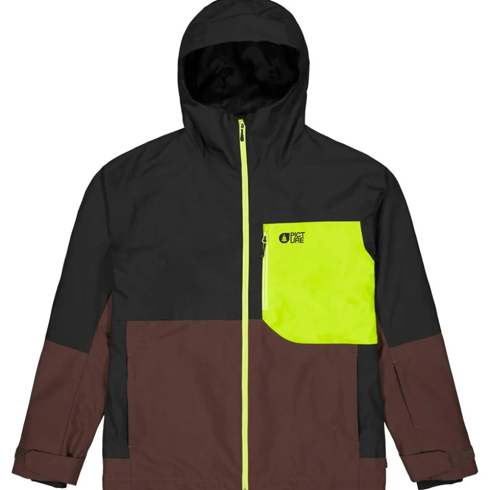 Blouson Ski Picture Nitric Chicory Coffe Lime Black