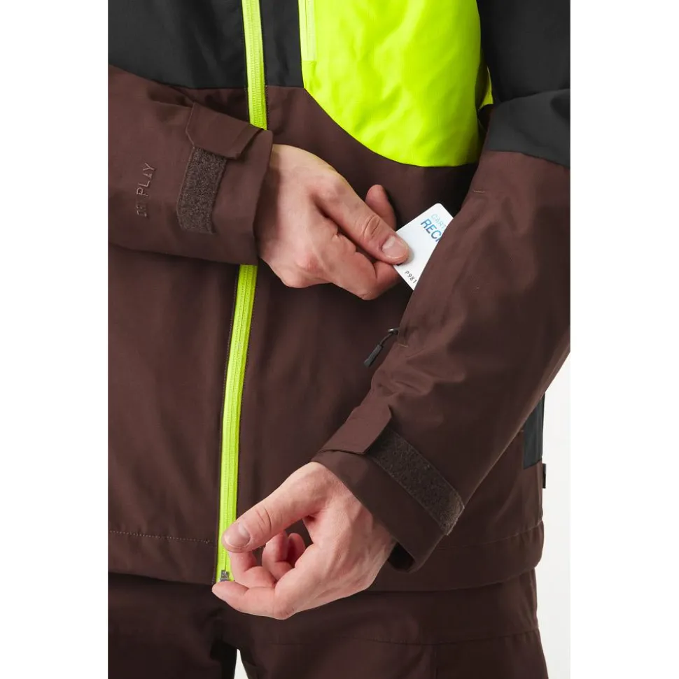 Blouson Ski Picture Nitric Chicory Coffe Lime Black