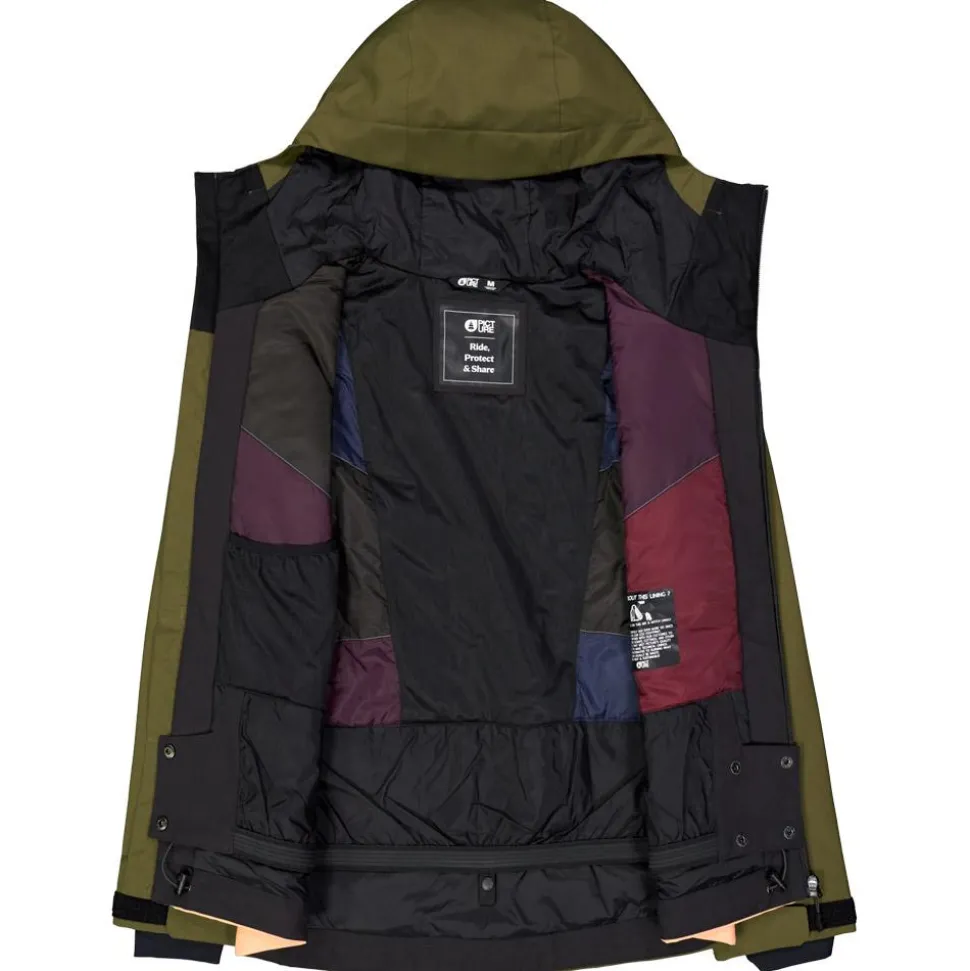 Blouson Ski Picture Seakrest Tobacco Black