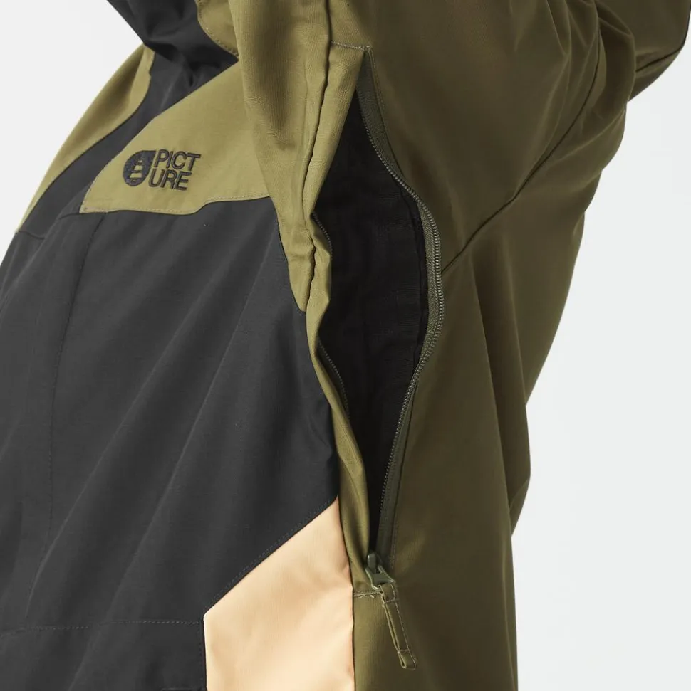 Blouson Ski Picture Seakrest Tobacco Black