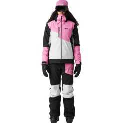 Blouson Ski Picture Seen Super Pink