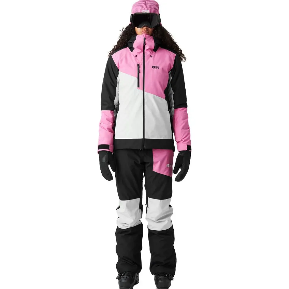 Blouson Ski Picture Seen Super Pink