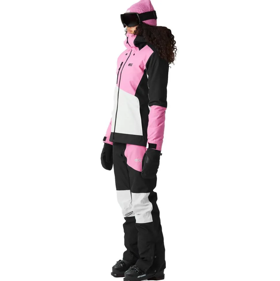Blouson Ski Picture Seen Super Pink