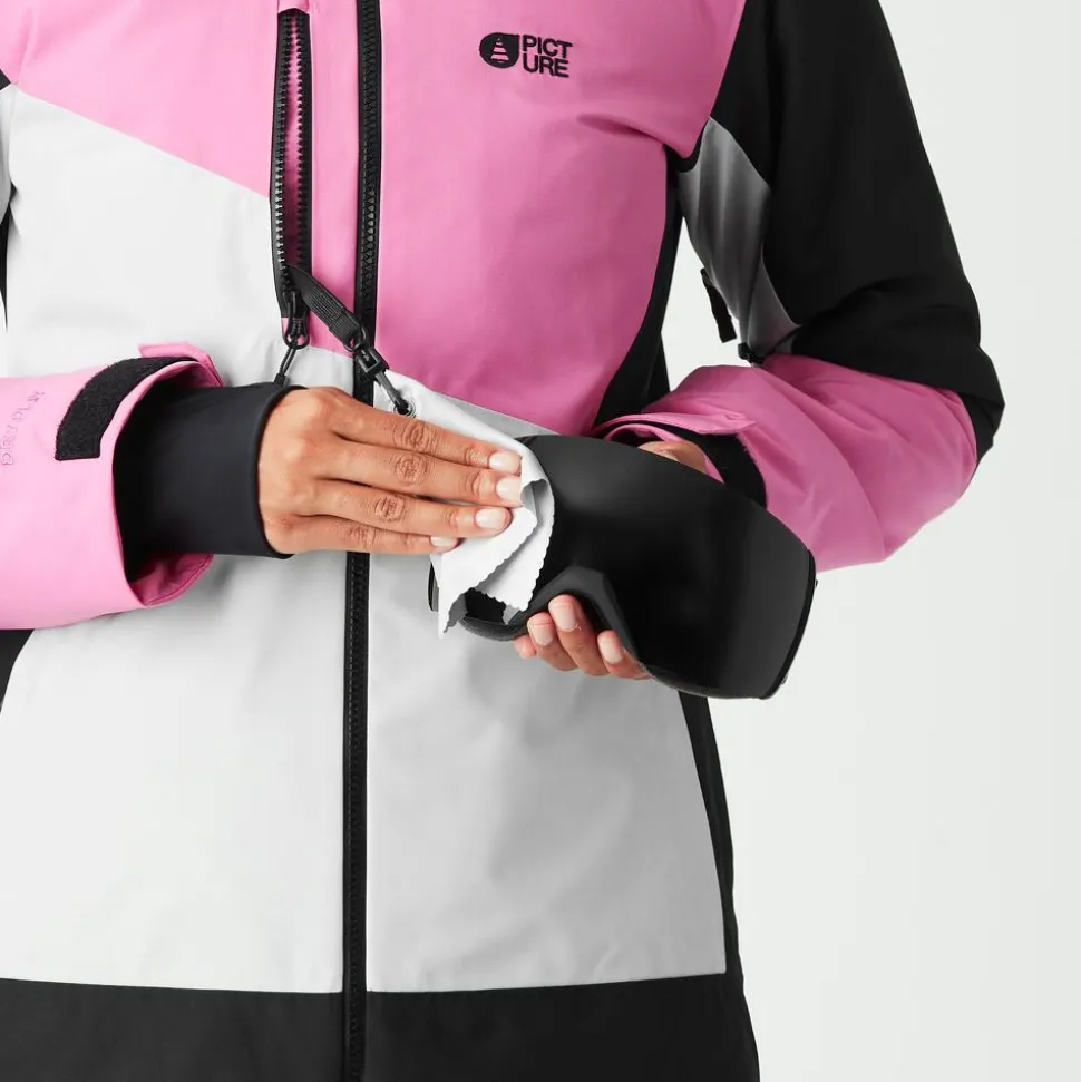 Blouson Ski Picture Seen Super Pink