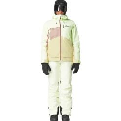 Blouson Ski Picture Seen Lime Cream Hemp Roebuck