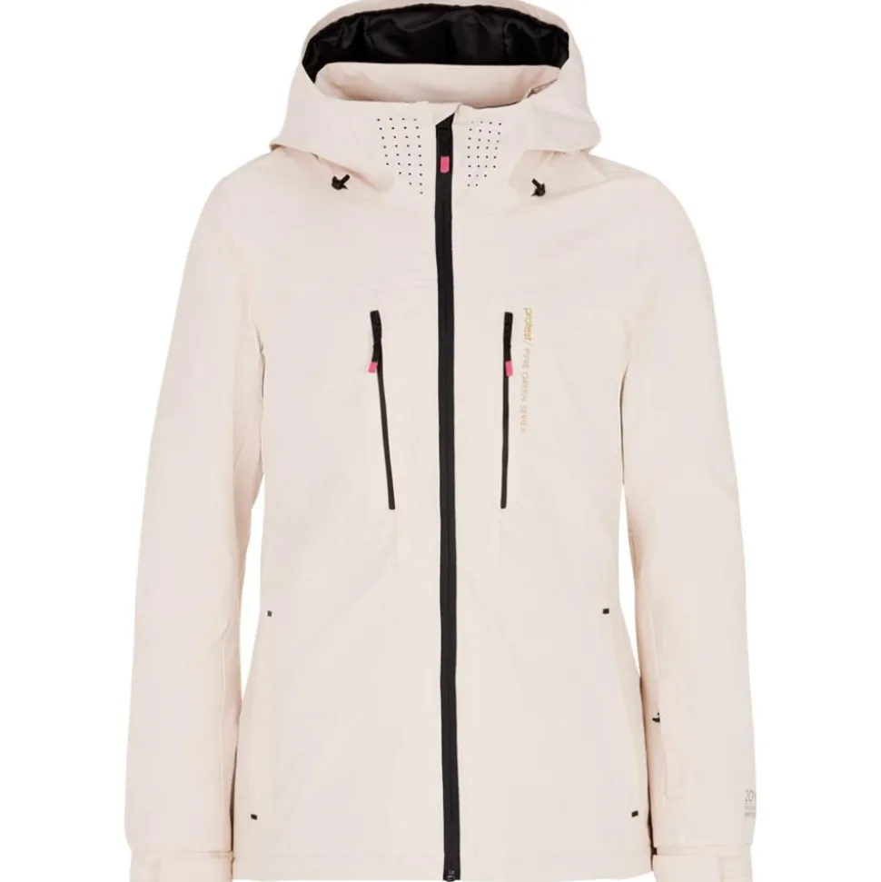 Blouson Ski Protest Prtbeverly Snowjacket Kitoffwhite