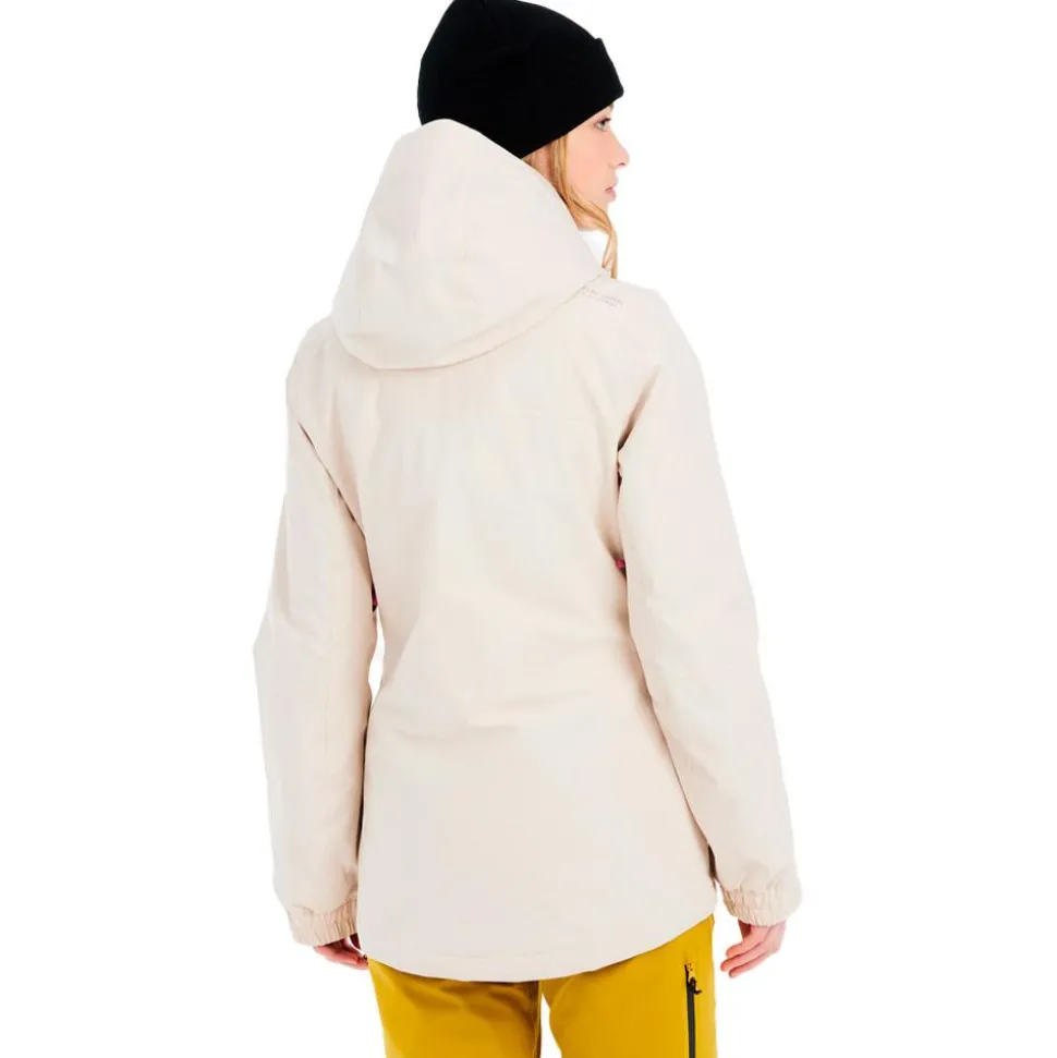 Blouson Ski Protest Prtbeverly Snowjacket Kitoffwhite