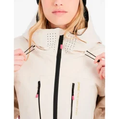 Blouson Ski Protest Prtbeverly Snowjacket Kitoffwhite