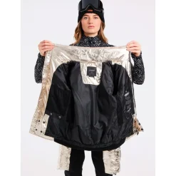 Blouson Ski Protest Prtcortina 24 Snowjacket Metal