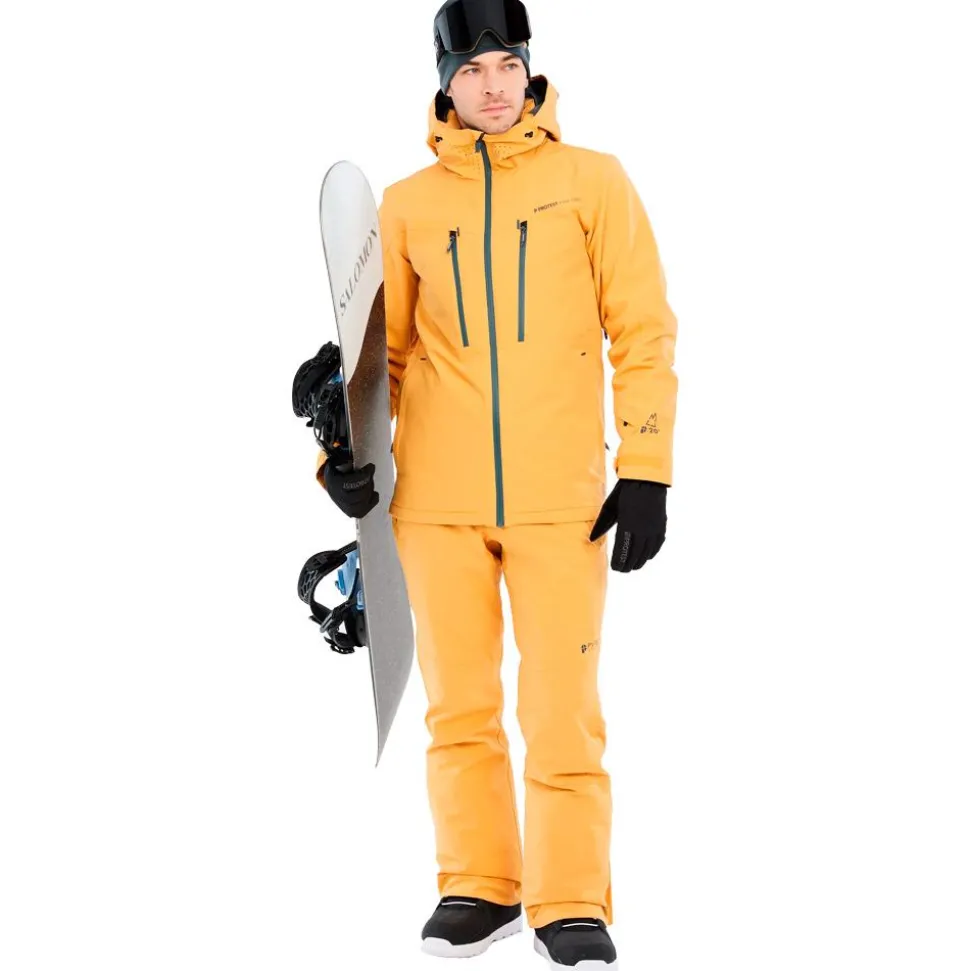 Blouson Ski Protest Prttimothy Snowjacket Cab Yellow