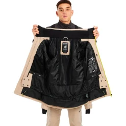 Blouson Ski Protest Prttimothy Snowjacket Bamboobeige