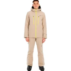 Blouson Ski Protest Prttimothy Snowjacket Bamboobeige