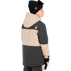 Blouson Ski Protest Prtwark Jr Snowjacket Deep Grey