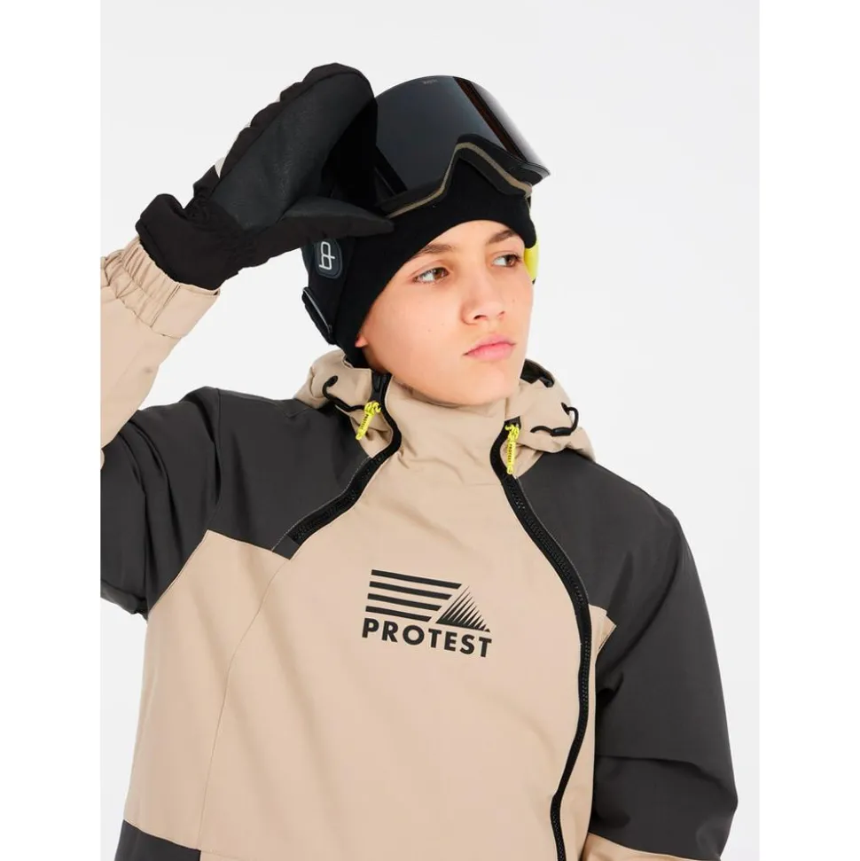 Blouson Ski Protest Prtwark Jr Snowjacket Deep Grey