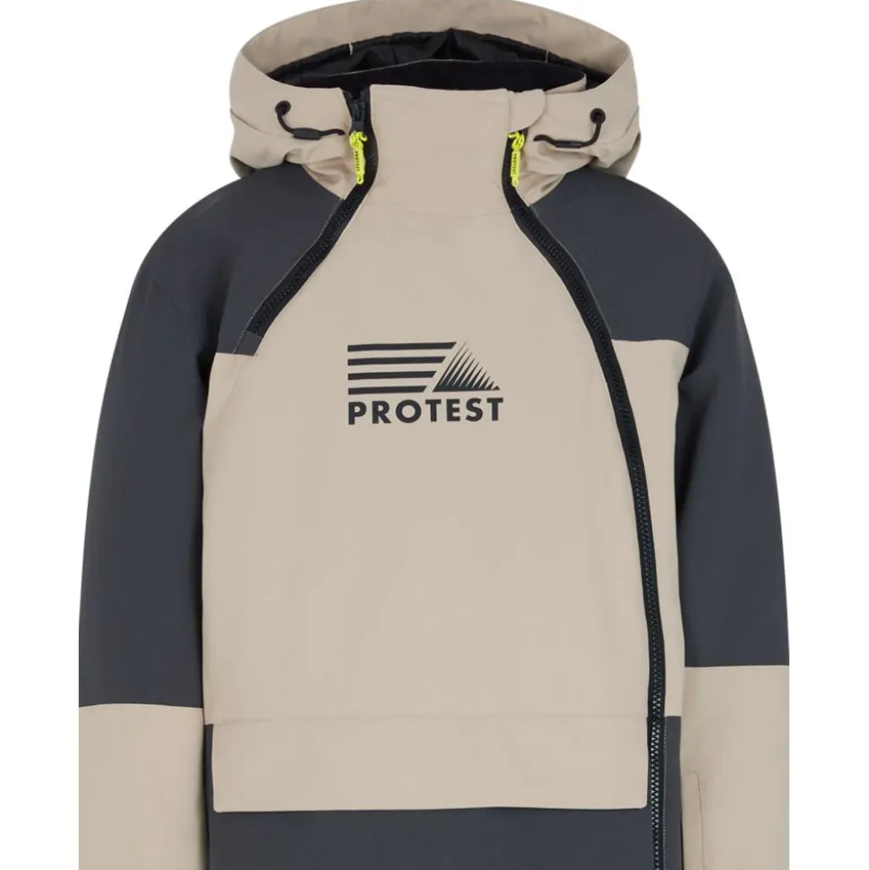 Blouson Ski Protest Prtwark Jr Snowjacket Deep Grey