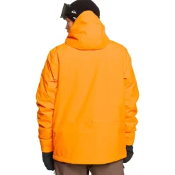 Blouson Ski Quiksilver Mission Solid Orange Pepper