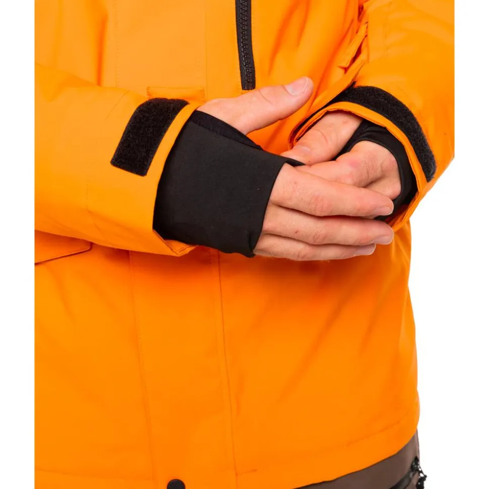 Blouson Ski Quiksilver Mission Solid Orange Pepper