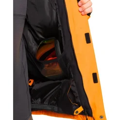 Blouson Ski Quiksilver Mission Solid Orange Pepper