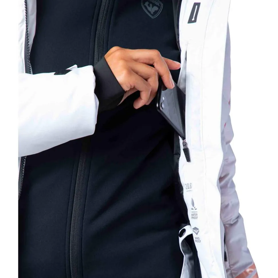 Blouson Ski Rossignol W Courbe White