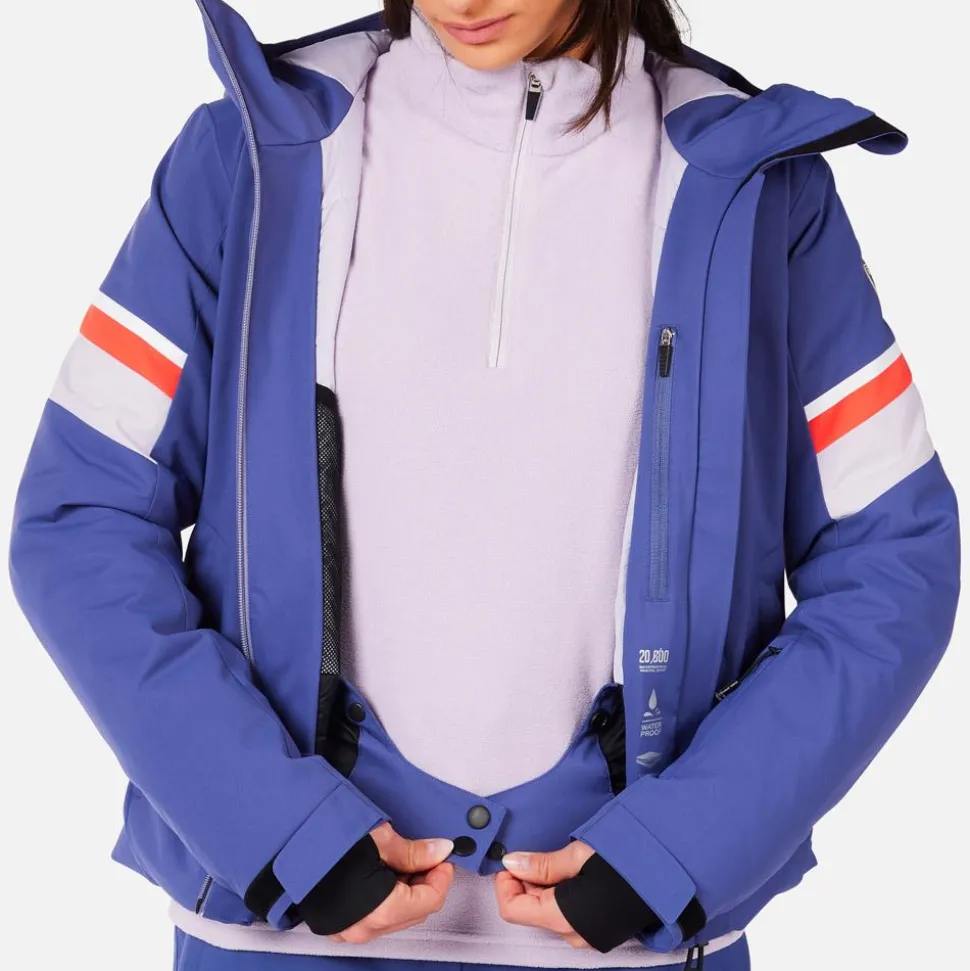 Blouson Ski Rossignol W Strawpile Jkt Future Blue