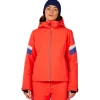 Blouson Ski Rossignol W Strawpile Jkt Orange Flame
