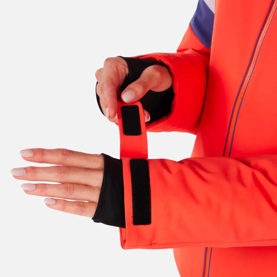 Blouson Ski Rossignol W Strawpile Jkt Orange Flame