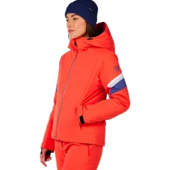 Blouson Ski Rossignol W Strawpile Jkt Orange Flame
