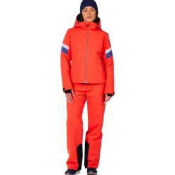 Blouson Ski Rossignol W Strawpile Jkt Orange Flame