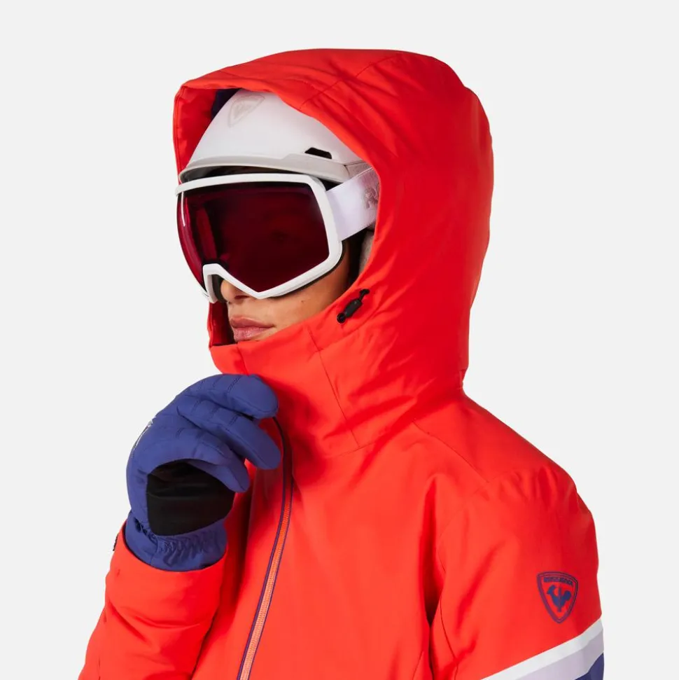 Blouson Ski Rossignol W Strawpile Jkt Orange Flame
