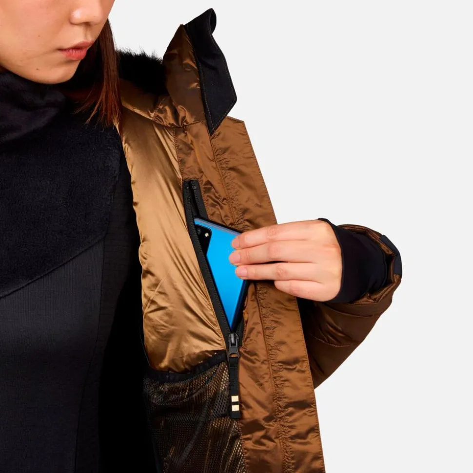 Blouson Ski Rossignol W Ventina Bomber Bronze