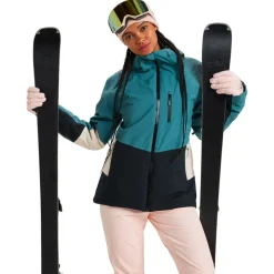 Blouson Ski Roxy Peakside Sea Pine