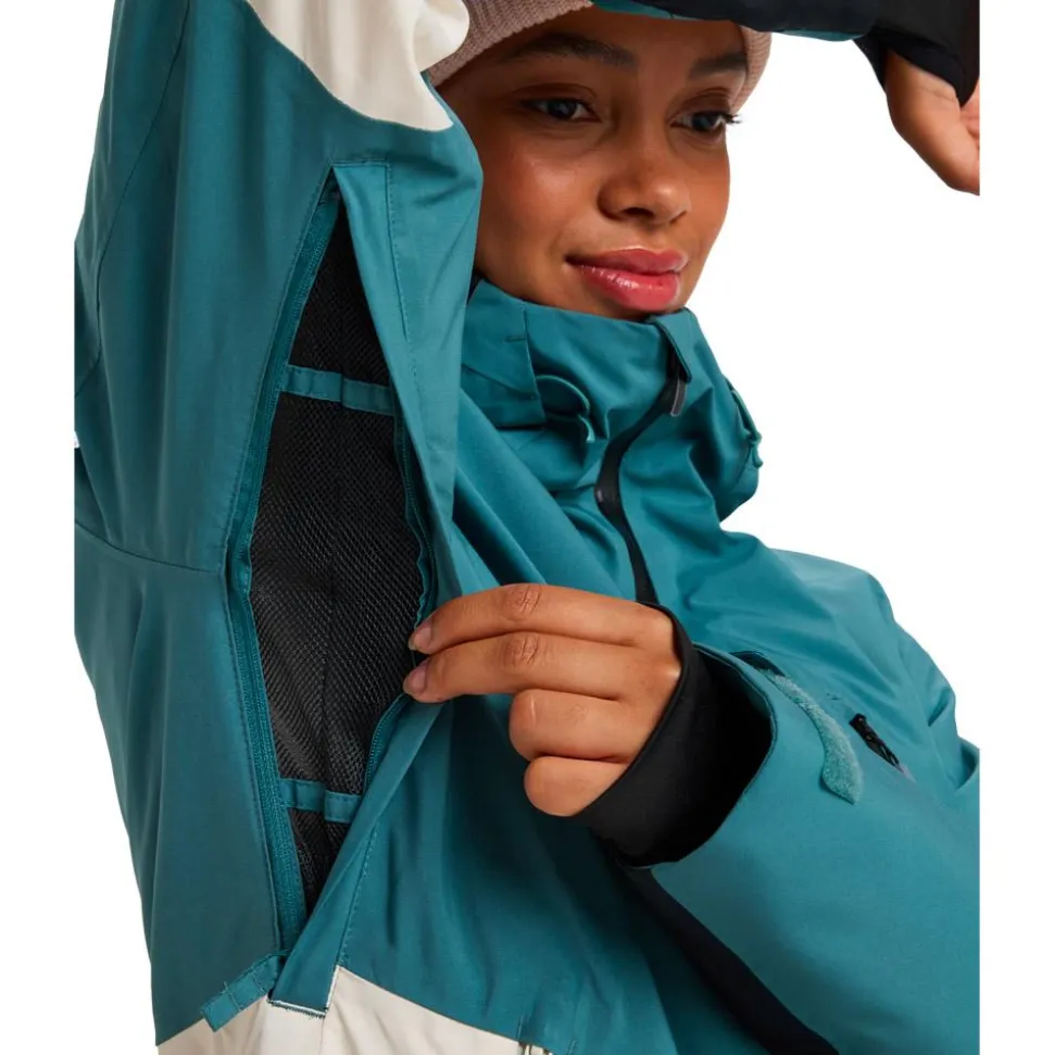 Blouson Ski Roxy Peakside Sea Pine