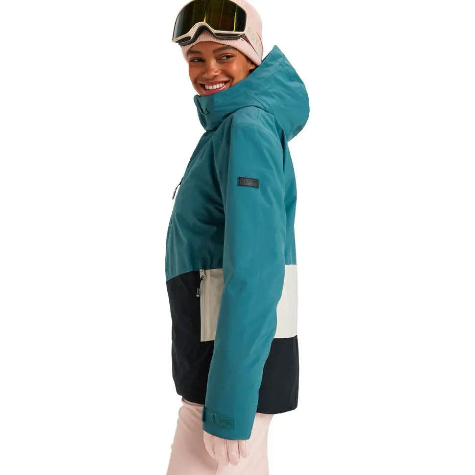 Blouson Ski Roxy Peakside Sea Pine