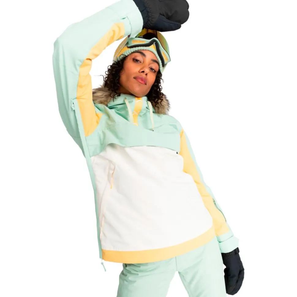 Blouson Ski Roxy Shelter Cameo Green