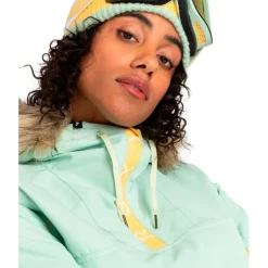 Blouson Ski Roxy Shelter Cameo Green