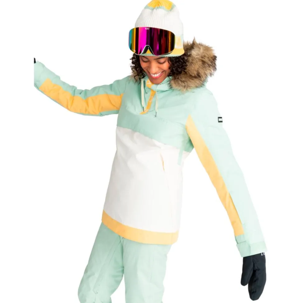 Blouson Ski Roxy Shelter Cameo Green