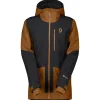 Blouson Ski Scott M's Vertic Gtx 2L Jacket Black Bread Brown