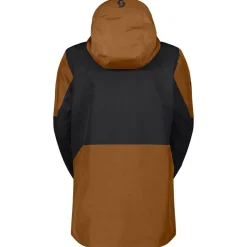 Blouson Ski Scott M's Vertic Gtx 2L Jacket Black Bread Brown