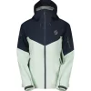 Blouson Ski Scott W's Explorair 3L Jacket Fresh Green Dark Blue