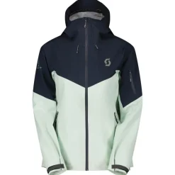 Blouson Ski Scott W's Explorair 3L Jacket Fresh Green Dark Blue