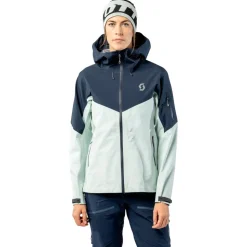 Blouson Ski Scott W's Explorair 3L Jacket Fresh Green Dark Blue