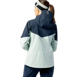 Blouson Ski Scott W's Explorair 3L Jacket Fresh Green Dark Blue