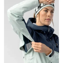 Blouson Ski Scott W's Explorair 3L Jacket Fresh Green Dark Blue