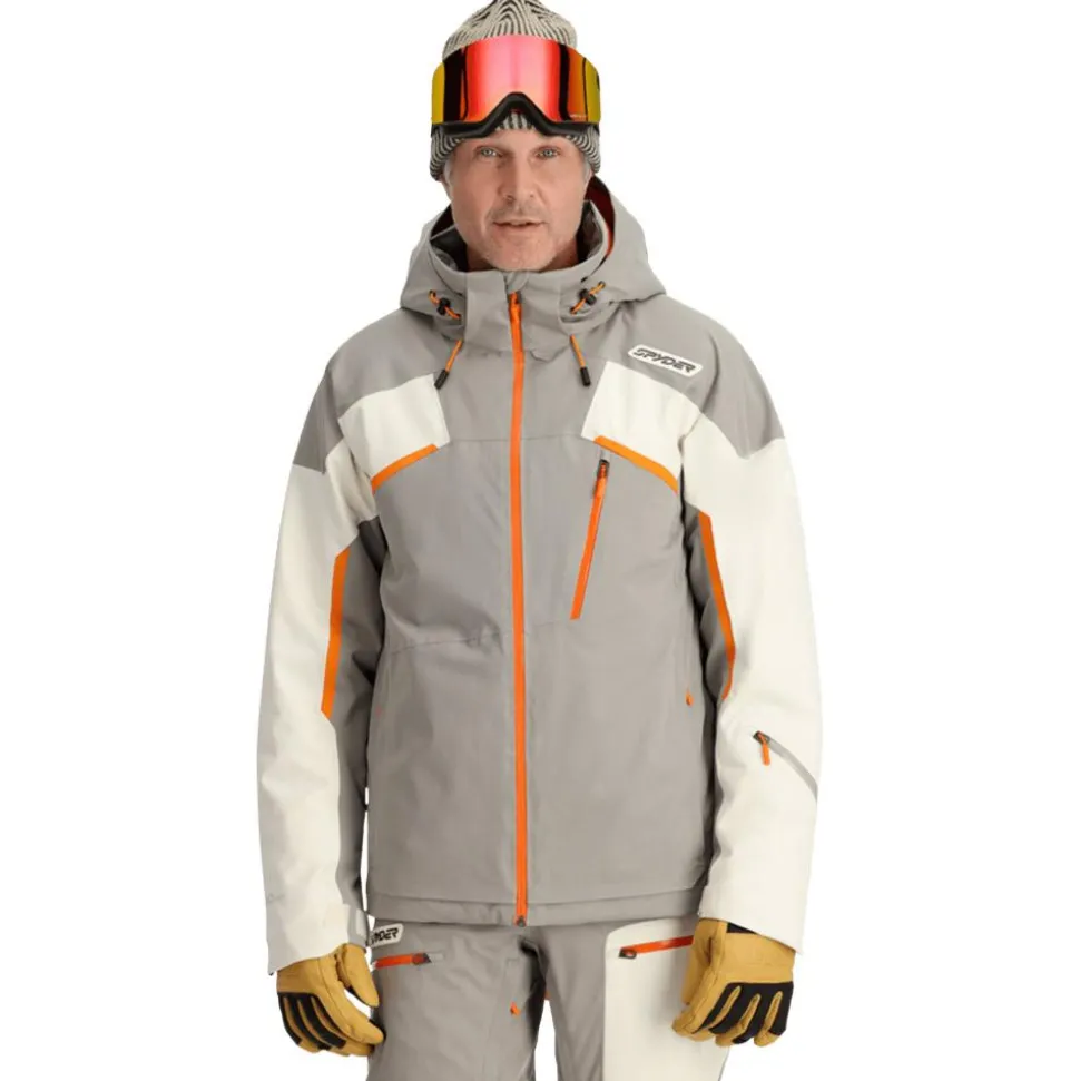 Blouson Ski Spyder Leader Jkt Concrete