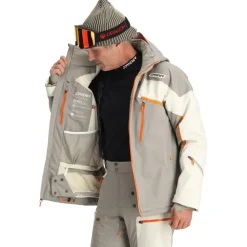 Blouson Ski Spyder Leader Jkt Concrete